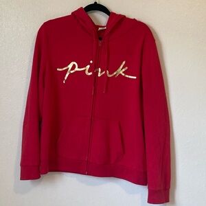 PINK Victoria's Secret Red Hoodie